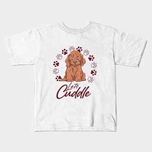 Dog Cuddle Time Kids T-Shirt